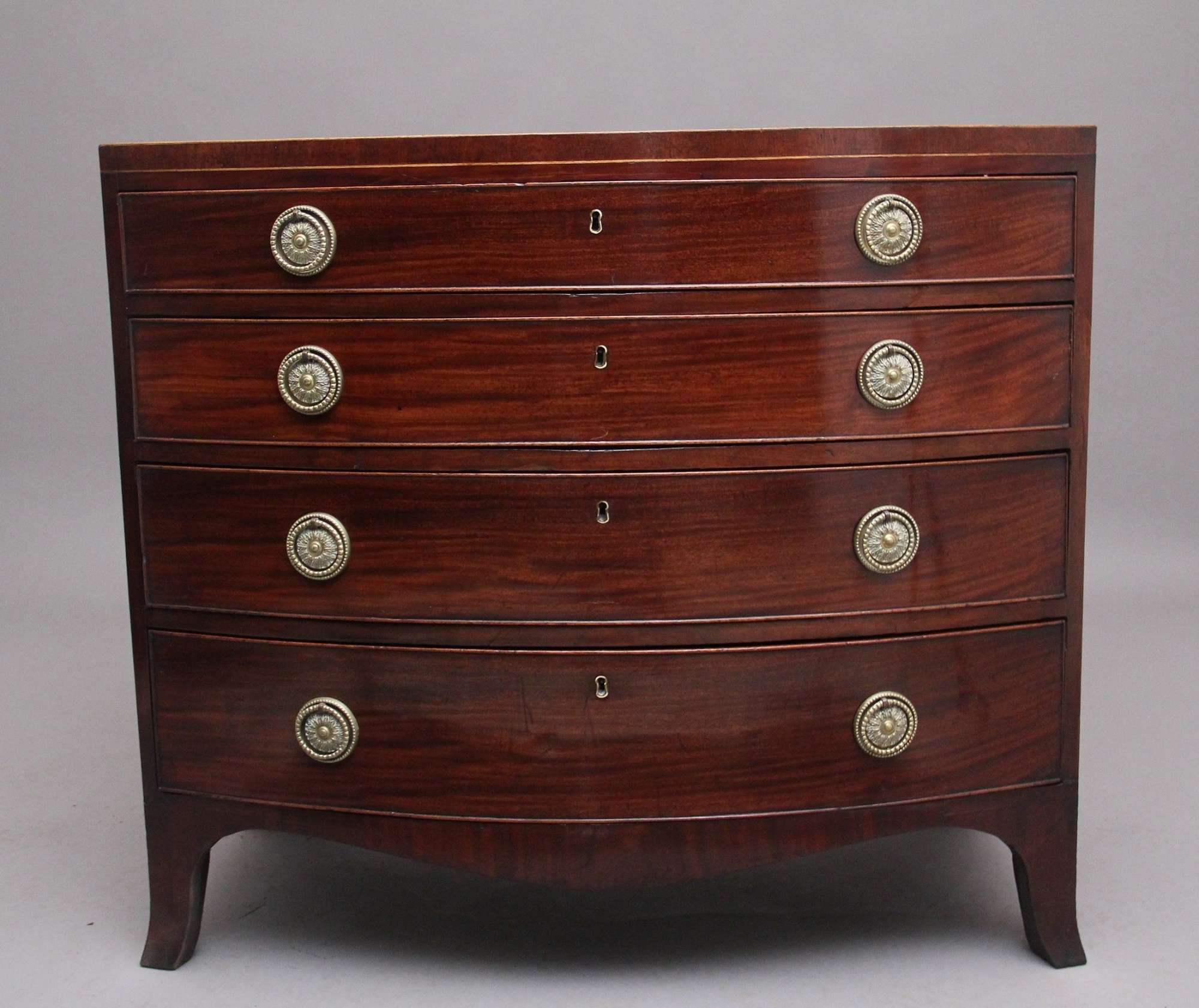Early 19th Century Georgian Antique Chest Of Drawers