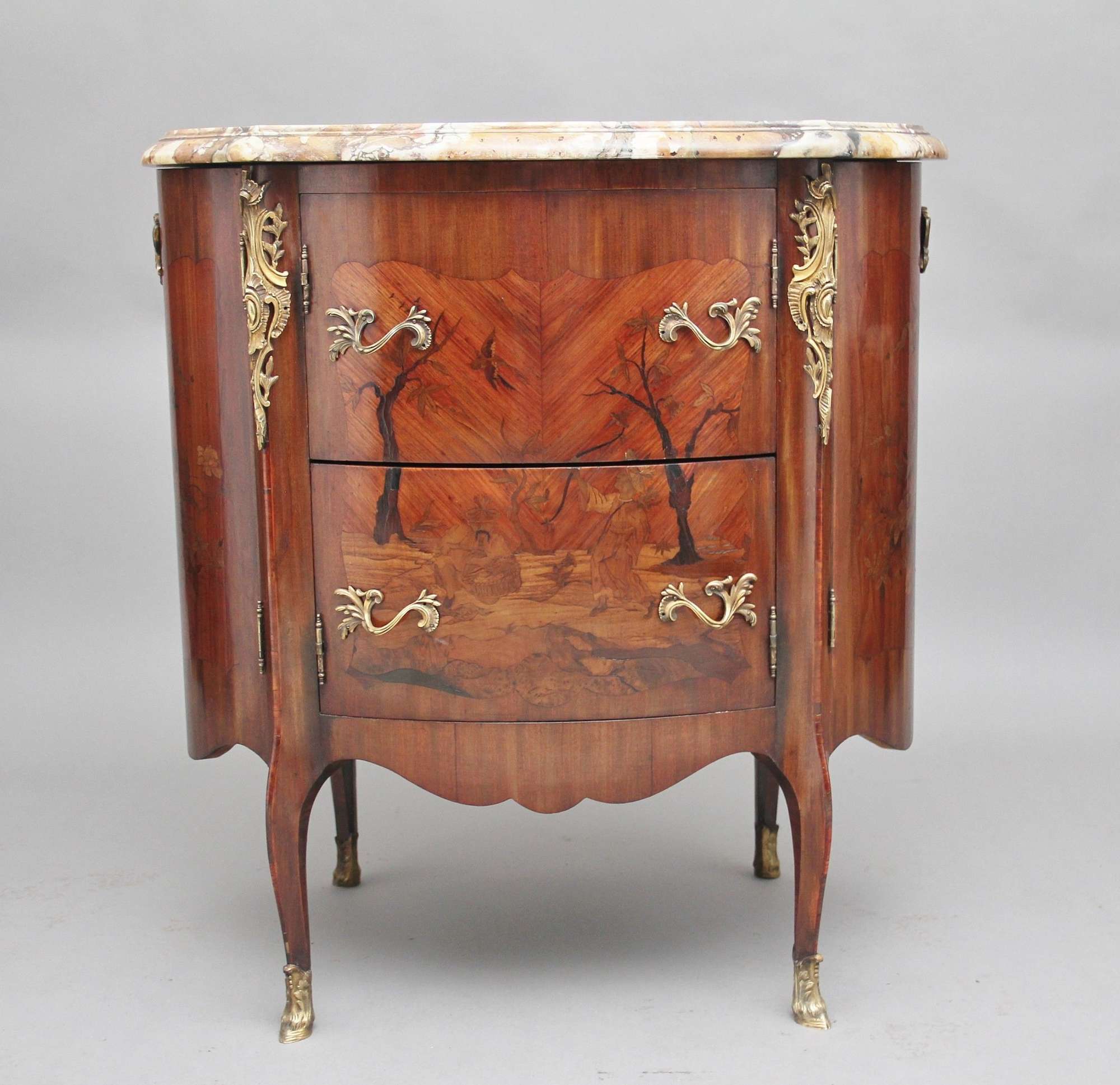 Early 19th Century French Marquetry Cabinet