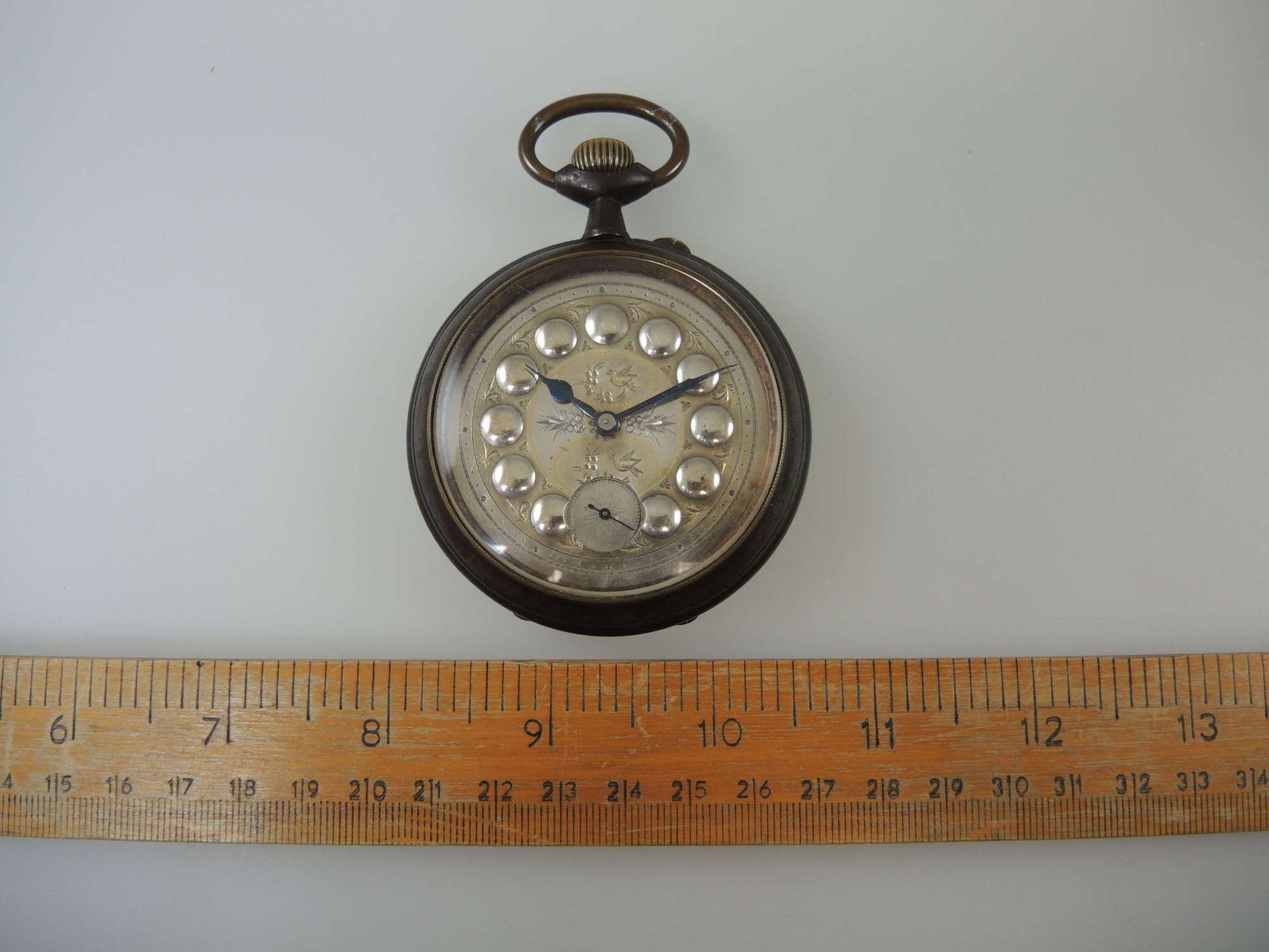 Large Goliath sized regulateur pocket watch c1890