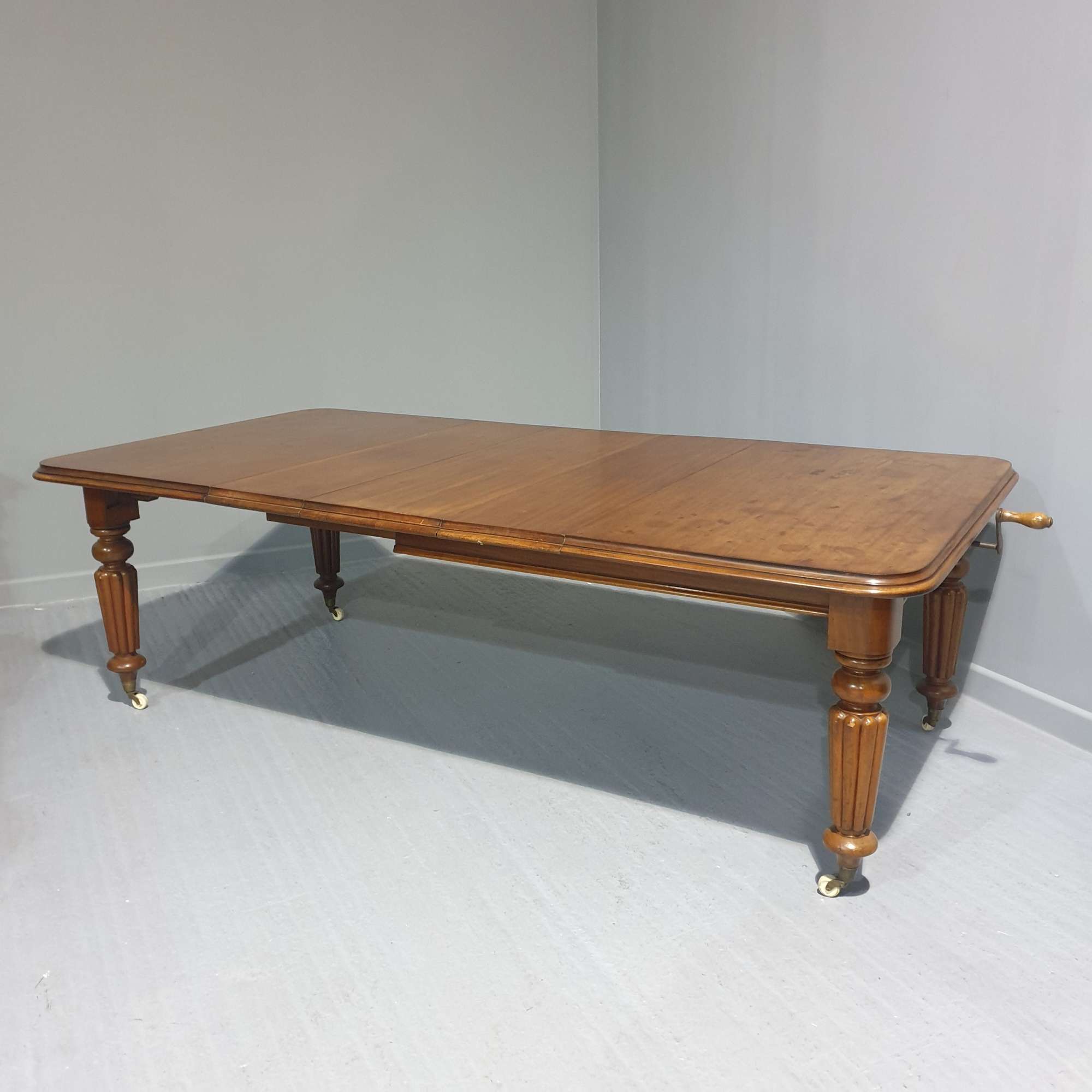 William 4th Mahogany Extending Antique Dining Table